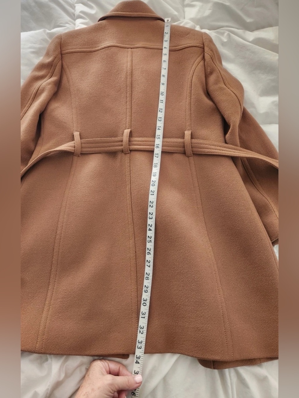 J. Crew ✨LIMITED EDITION ✨Camel Townhouse Double-Breasted Trench Coat - Picture 16 of 16